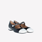 Roberto Festa Selene Décolleté Nappa Cream/Nappa Nero